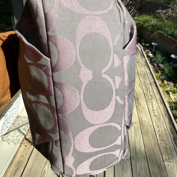 Coach Purple and Gray Women´s Bag